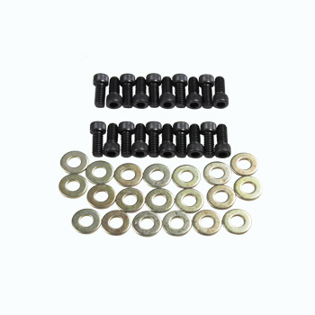Power Products, Valve Cover Allen Head Bolts w/ Washers, Oldsmobile 260-455, Black Oxide