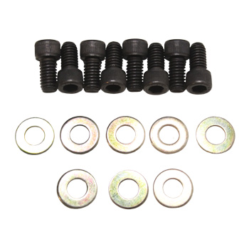 Power Products, Valve Cover Allen Head Bolts w/ Washers, Pontiac 326-455, Black Oxide