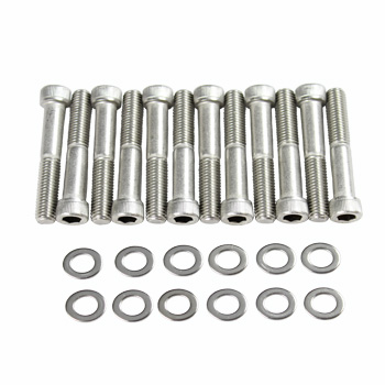 Power Products, Intake Bolts w/ Washers, Ford SB 351W 2.250