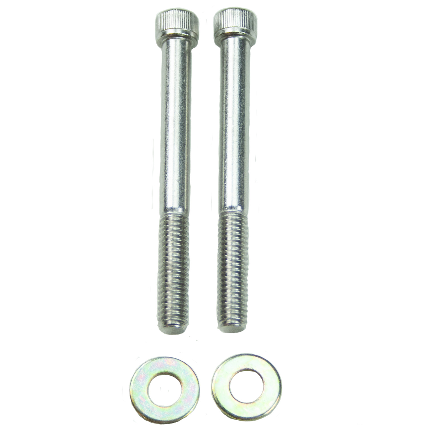 Power Products, Lifter Valley Cover Bolts w/ Washers, Pontiac 326-455, Allen Head, Stainless Steel, Set of 2