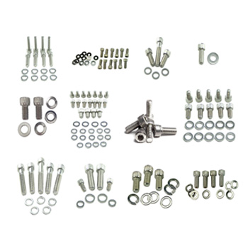 Power Products, Engine & Accessory Fastener Kit, Chev SB Vortec, Allen Head, Stainless Steel