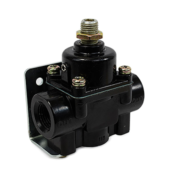 Power Products, Aluminum Fuel Pressure Regulator, 4.5-9 PSI, 3/8