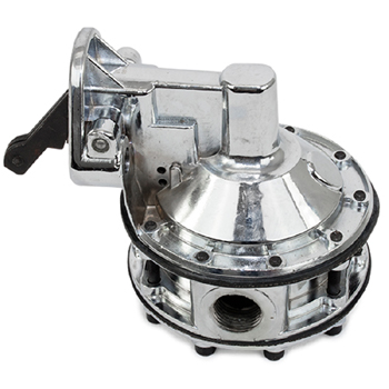Power Products, High Volume 6-Valve Mechanical Fuel Pump, Chevrolet Small Block, 7.5 PSI, 110+ GPH, Sold as Each