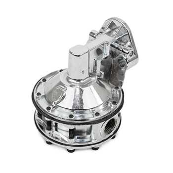 Power Products, High Volume 6-Valve Mechanical Fuel Pump, Chevrolet Small Block, 12 PSI, 130+ GPH, Sold as Each