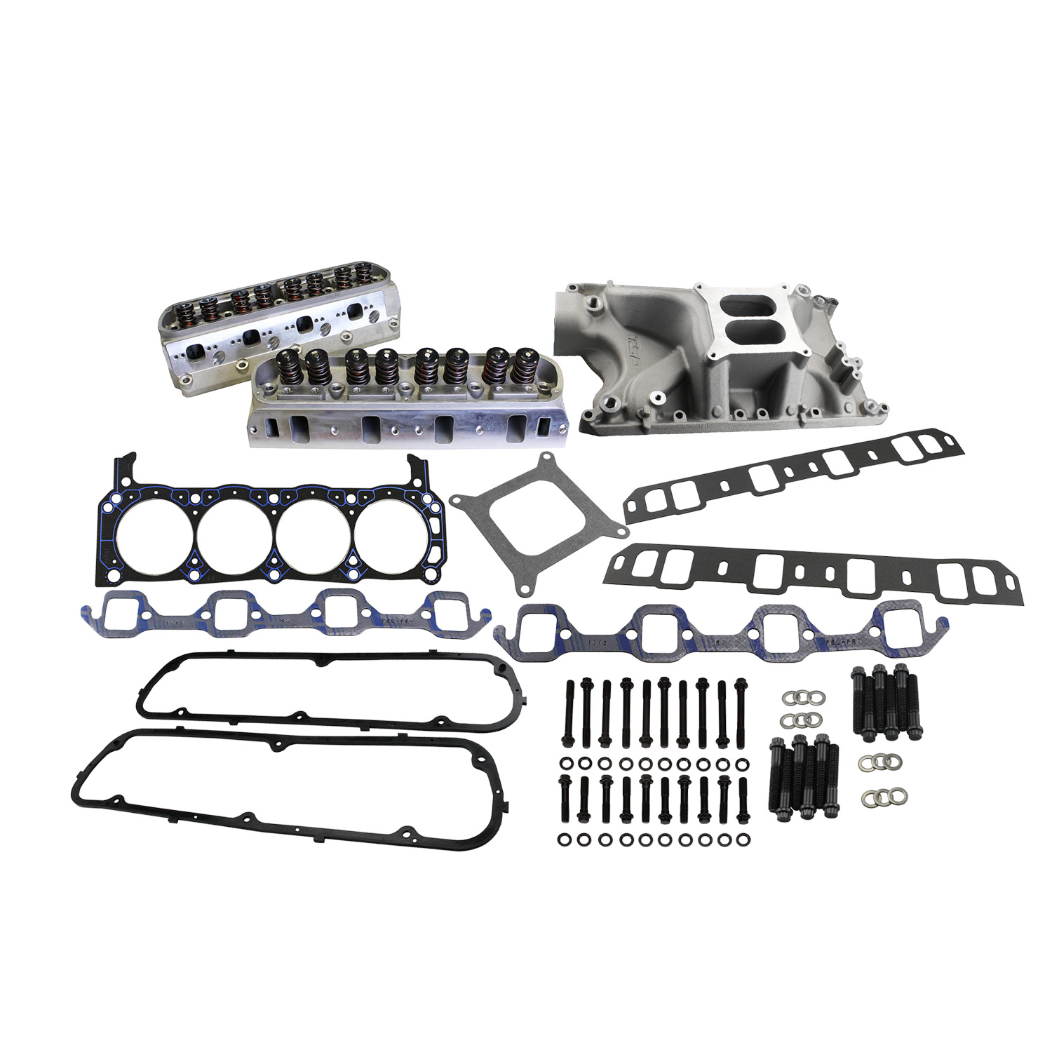 Power Products, Top of Engine Kit, Ford 351W 185cc, Dual Plane Intake