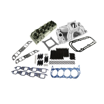 Power Products, Top of Engine Kit, Chev BB 310cc, Single Plane Intake, 1.540