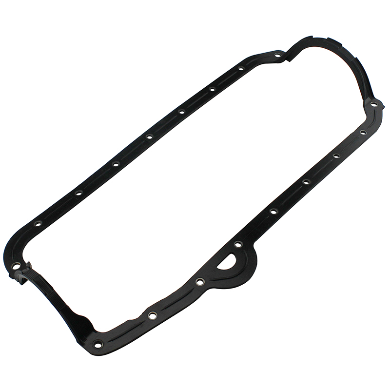 Power Products One Piece Oil Pan Gasket, Chev SB, 75-80, Lefthand Dipstick