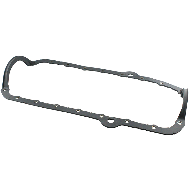 Power Products One Piece Rigid Carrier Oil Pan Gasket, Chev SB