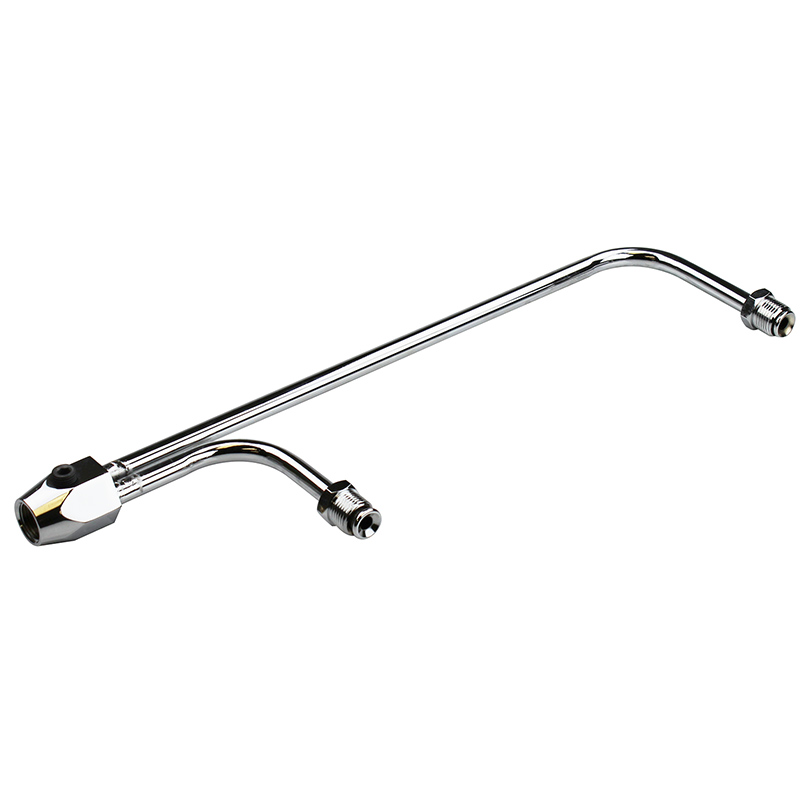 Power Products, Chrome Fuel Line Kit, 3/8