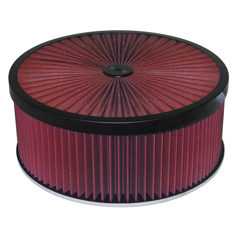 Power Products, Flo-Thru Off-Set Base Air Cleaner, 14