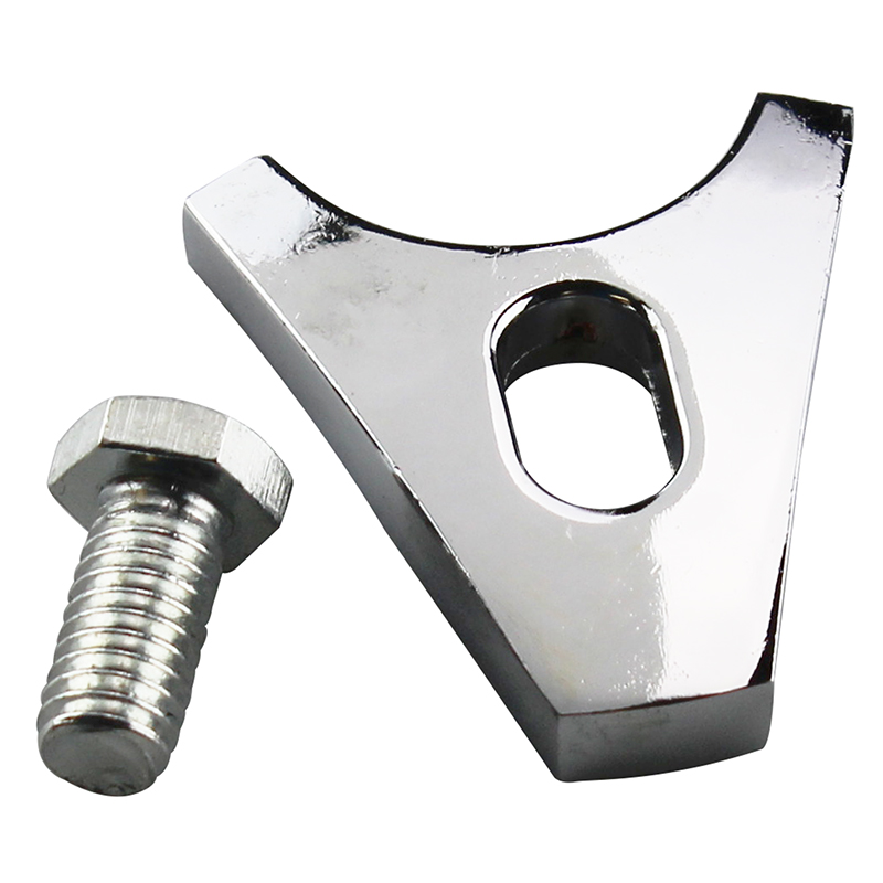 Power Products, Distributor Hold-Down Clamp, Steel, Chev SB/BB, Chrome, Sold as Each