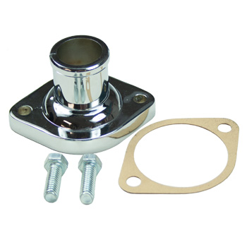 Power Products, Chrome Water Neck, Dodge/Chrysler V8, Sold as Kit
