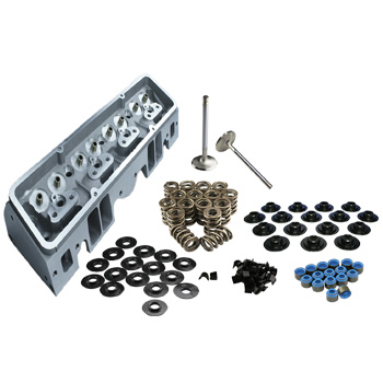 Power Products, Cylinder Head, Chev SB, Aluminum, 220/68cc, Straight Plug, Each