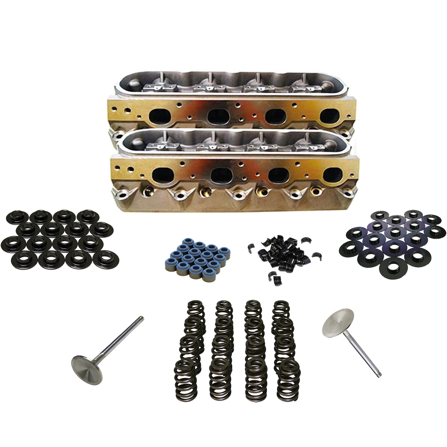 Power Products, Power Plus GM LS3 Square Port Heads, Assm.