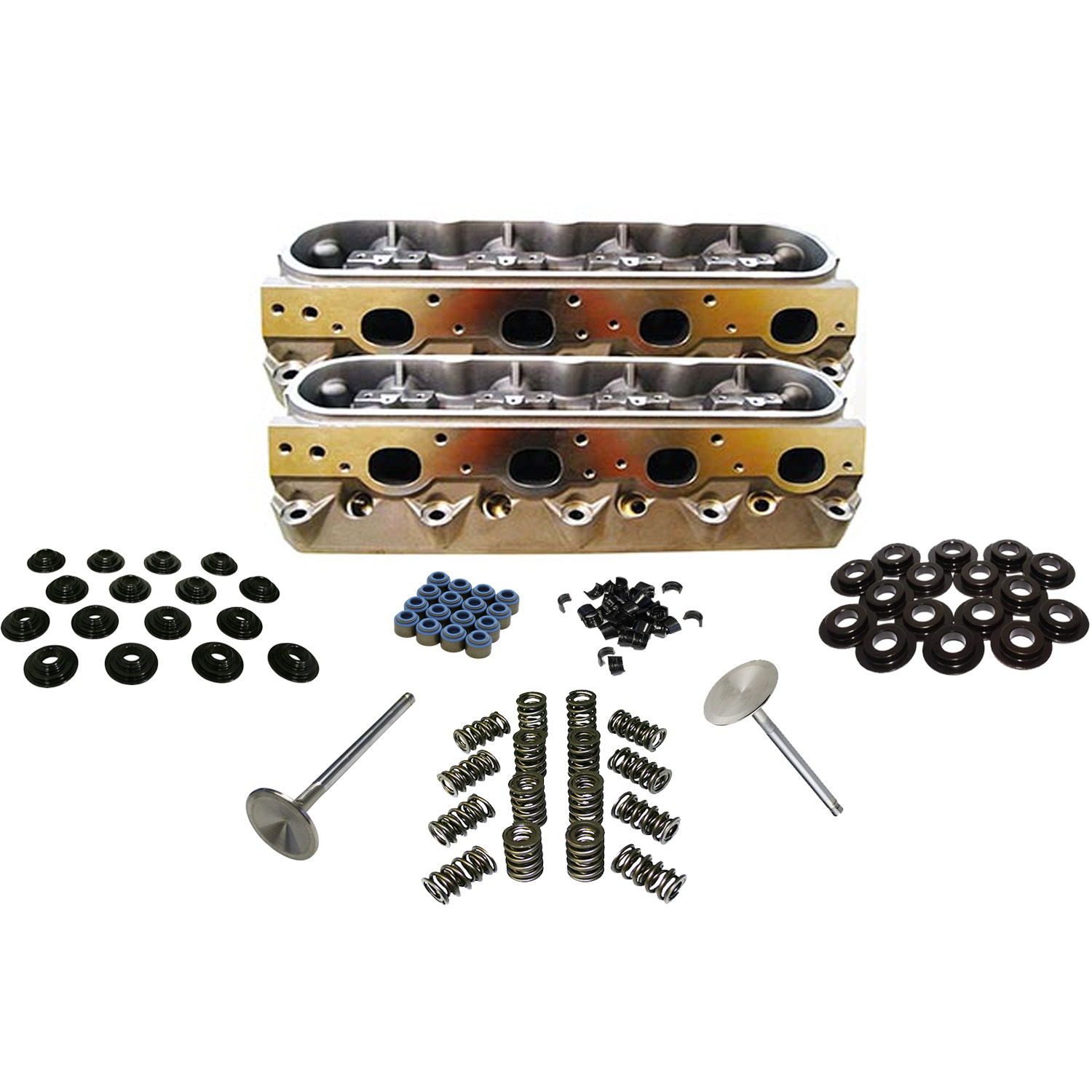 Power Products, Power Plus GM LS3 Square Port Heads, Assm.