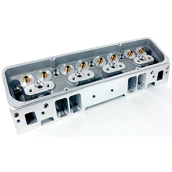 Power Products, Full CNC Ported Alum. Chev SB Head, 218/68cc, Straight Plug, Bare, Each