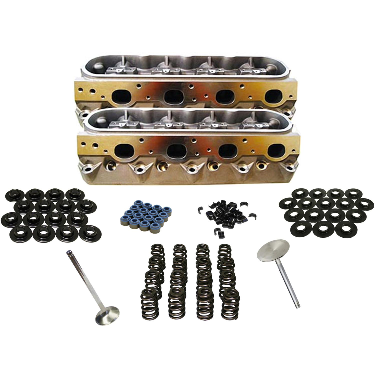 Power Products, Power Plus GM LS3 Square Port Heads, Assm.