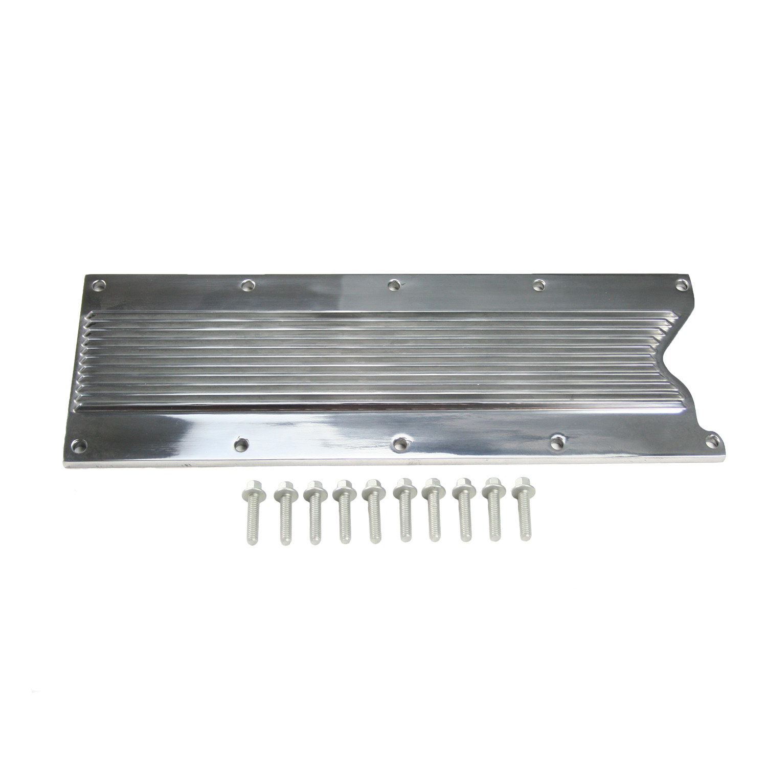 Power Products, Finned Valley Covers, LS1/6, Polished Finish