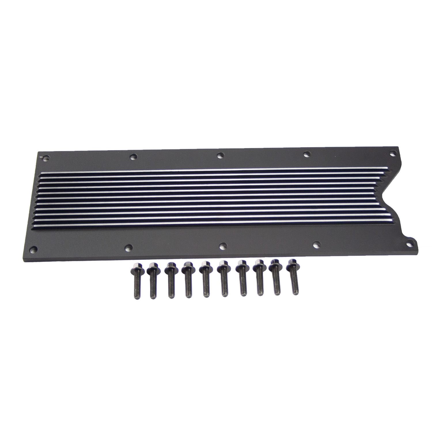 Power Products, Finned Valley Covers, LS1/6, Black