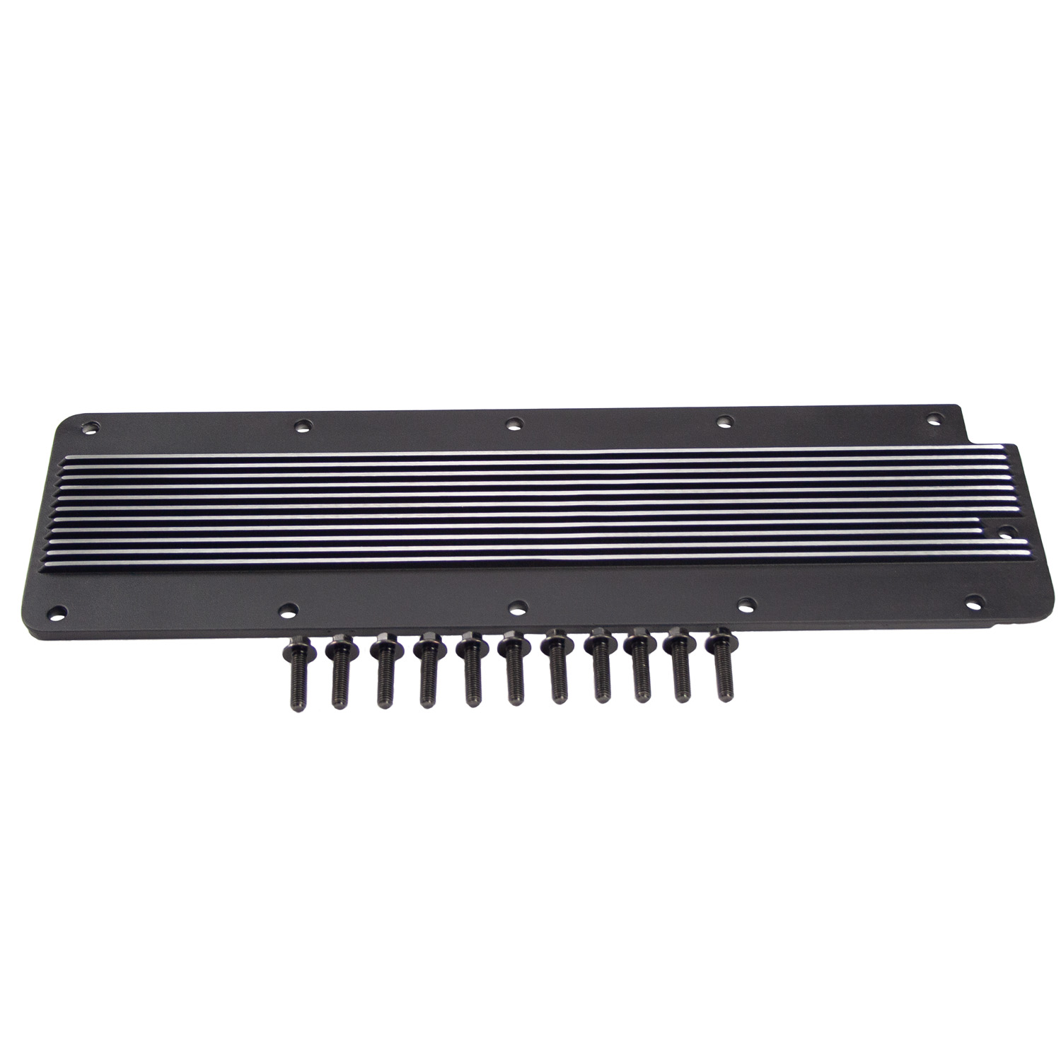 Power Products, Finned Valley Covers, LS2/3, Black