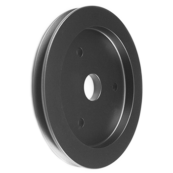 Power Products, Billet Style Aluminum Crankshaft Pulley, Chevrolet Big Block, Short WP, Single Groove