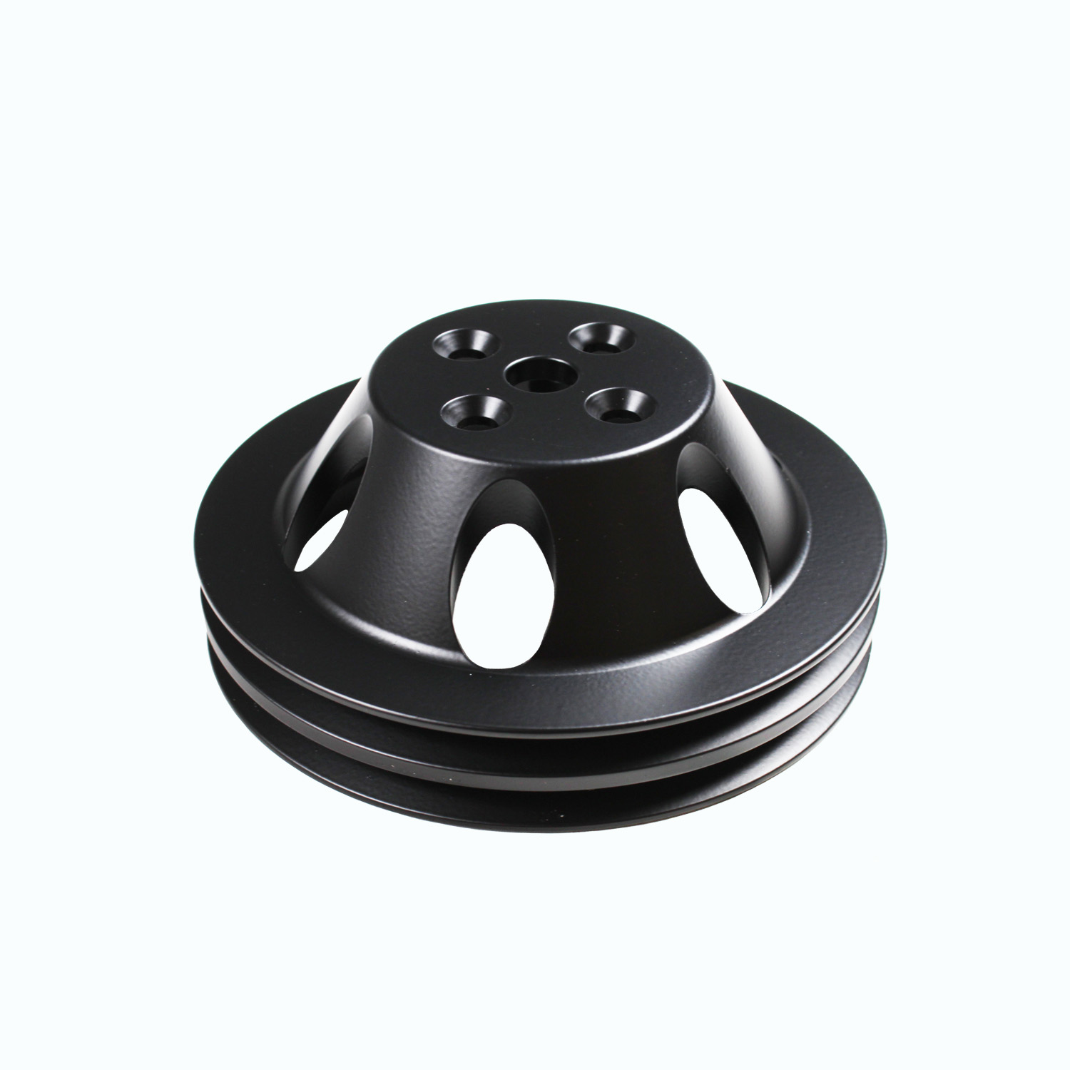 Power Products, Water Pump Steel Pulley, Chevrolet Big Block, Short Water Pump, Double Groove