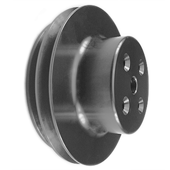 Power Products, Water Pump Steel Pulley, Chevrolet Big Block, Long Water Pump, Double Groove