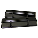 Satin Black Steel Valve Covers