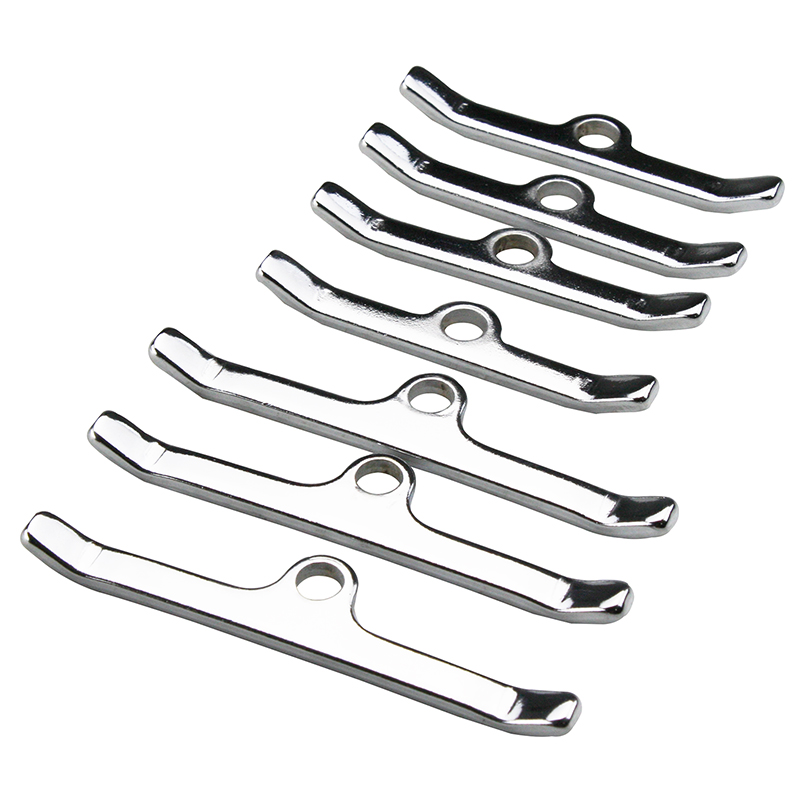 Power Products, Valve Cover Hold Down Tab Set, Chev BB, Set of 7