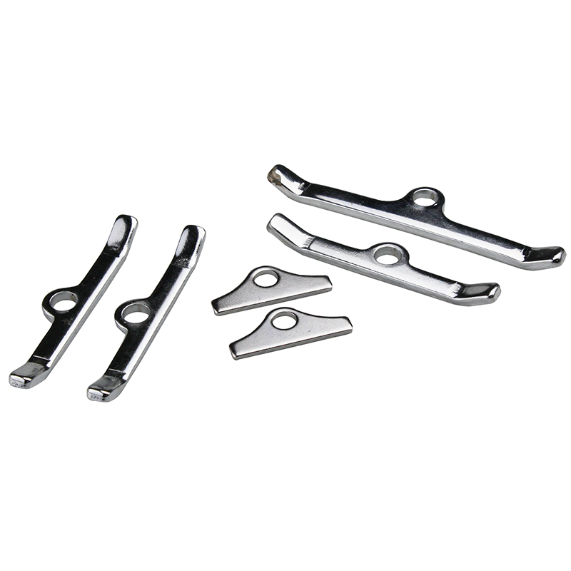 Power Products, Valve Cover Hold Down Tab Set, Ford SB, Set of 6