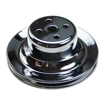 Power Products, Water Pump Steel Pulley, Ford Small Block, Single Groove