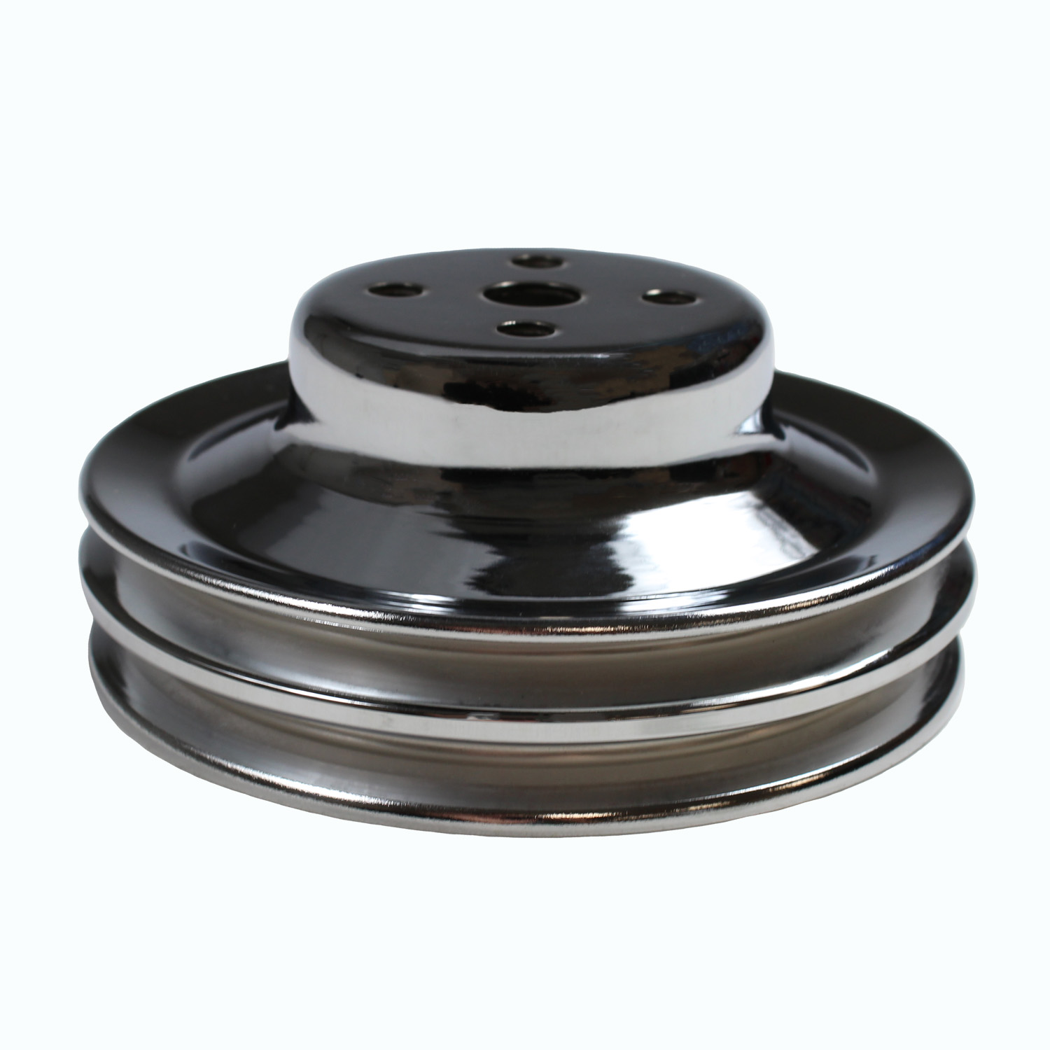 Power Products, Water Pump Steel Pulley, Ford Small Block, Double Groove