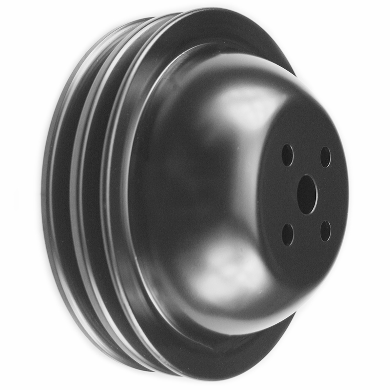 Power Products, Water Pump Steel Pulley, Chevrolet Big Block, Short Water Pump, Double Groove