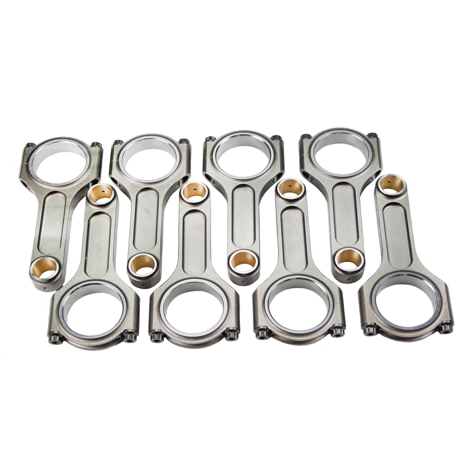 Power Products, Competition Series 4340 Forged I-Beam Connecting Rods, Ford 302, 5.400