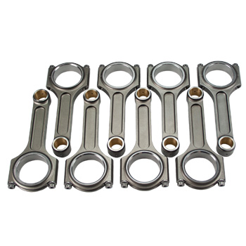 Power Products, Competition Series 4340 Forged I-Beam Connecting Rods, Chev BB, 6.535