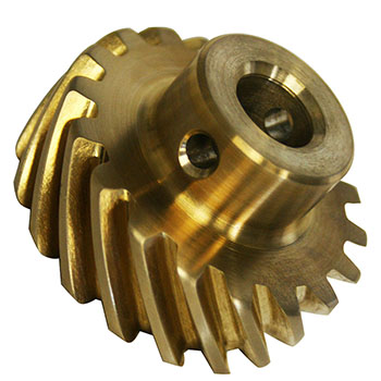 Power Products Bronze Distributor Gear, Chrysler 273-360, 5.2/5.9L for .484 Shaft