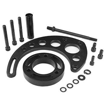 Power Products, Billet Aluminum Alternator Brackets, Chevrolet Big Block, Long Water Pump, High Mount