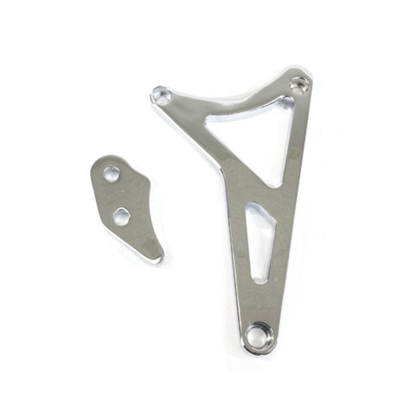 Power Products, Billet Aluminum Alternator Brackets, Ford 5.8L/351, Polished