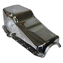 Power Products, Stock Replacement Oil Pan, Chev SB 55-79, Chrome