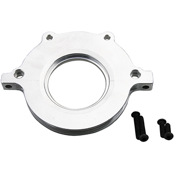 Power Products, Rear Crank Seal Adapter, Chev SB, w/Late (86 & Newer) Pan