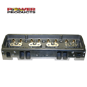 Power Products, Cylinder Head, Chev SB, Aluminum, 205/64cc, Straight Plug, Bare, Each