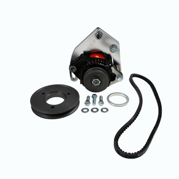 PowerMaster, Pro Series Racing Alternator Kit, Chev BB, Snug Mid-Mount, 55 Amp, CS121 Case