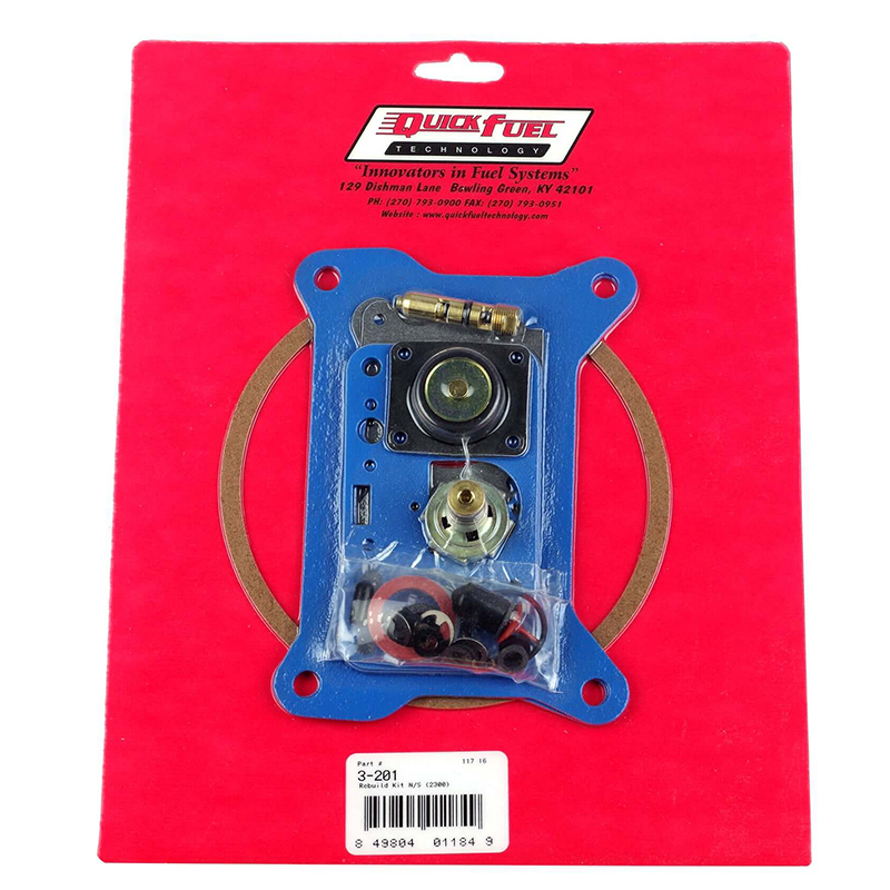 Quick Fuel, Carb Rebuild Kit, 2300 Series 2bbl.