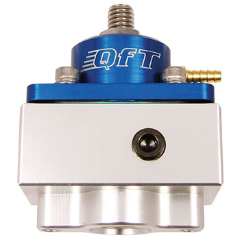 Quick Fuel, Billet By-Pass Fuel Pressure Regulator For Mechanical Fuel Pumps, 4.5-9 PSI, Universal, Sold as Each