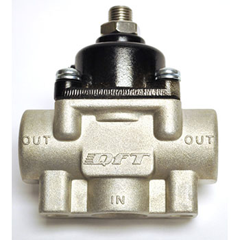 Quick Fuel, 2-Port Pressure Regulator, 4.5-9 PSI, Sold as Each