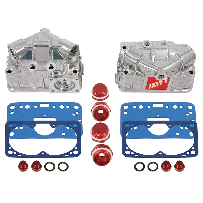 Quick Fuel, Aluminum Fuel Bowl, w/Quick Change Jet Plugs Competition Products