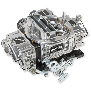 Brawler Vacuum Secondary Street Carburetor, 4 Barrel, 650 cfm, Electric Choke