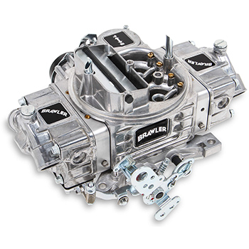 Brawler Diecast Vacuum Secondary Carburetor, 4 Barrel, 570 cfm, Electric Choke