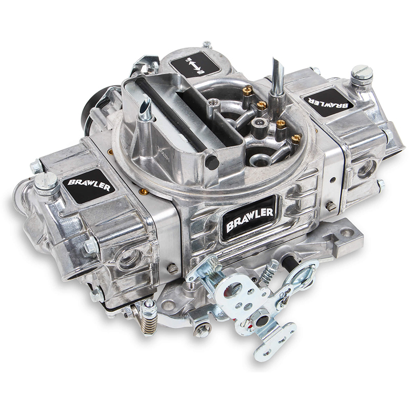 Brawler Diecast Vacuum Secondary Carburetor, 4 Barrel, 570 cfm, Electric Choke