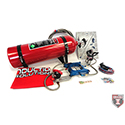 Induction Solutions, SledgeHammer Complete Nitrous Kit, Adjustable, 150-550+ HP, 4150, Red Bottle